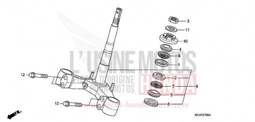 TIGE DE DIRECTION FES1253 de 2003